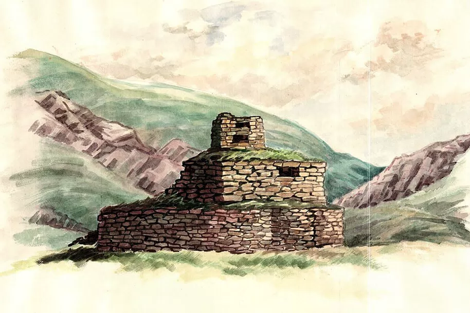 Фотография места «Дзуар Михдау, с. Лисри», 2