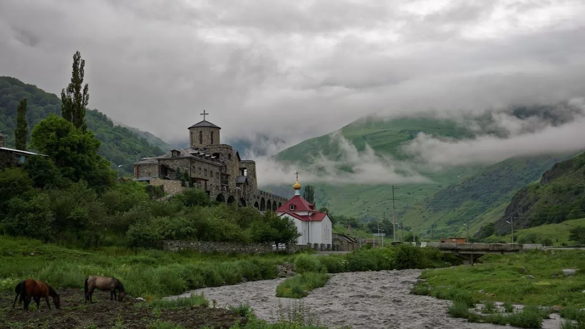 Фотография места «Куртатинское ущелье», 1