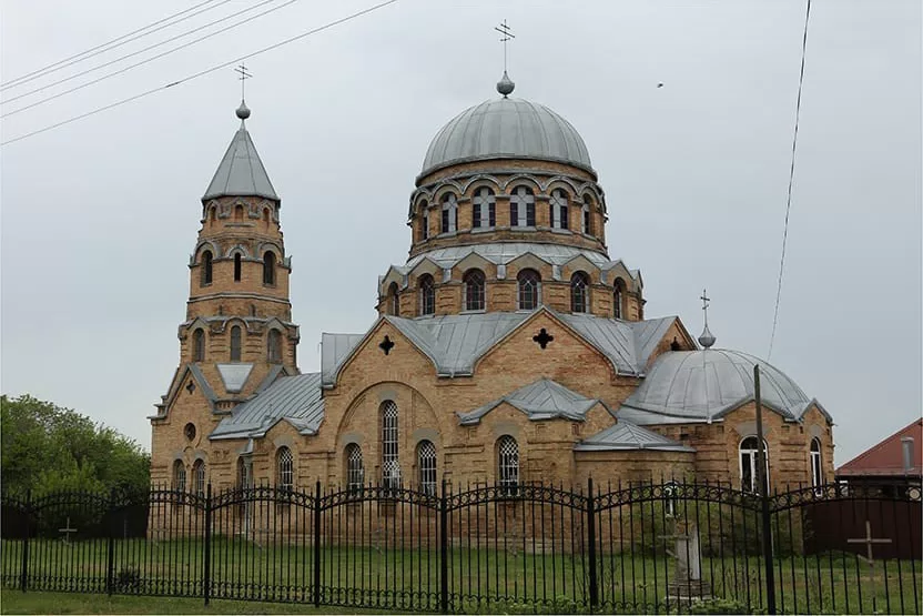 Фотография места «Церковь Николая Чудотворца, ст. Новоосетинская », 1
