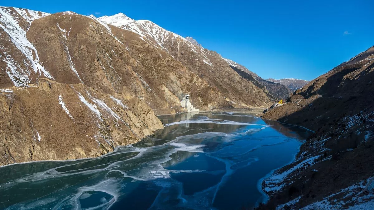 Фотография места «Водохранилище Зарамагской ГЭС», 1